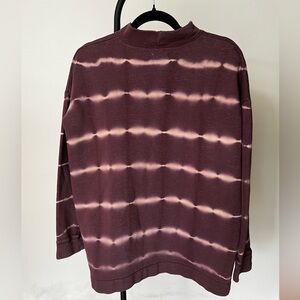 UO Silence + Noise Tie-Dye Mockneck Sweater